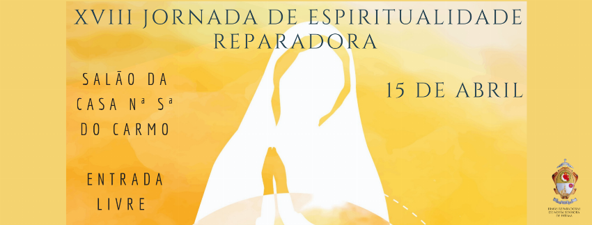 XVIII Jornada de Espiritualidade Reparadora agendada para 15 de abril 