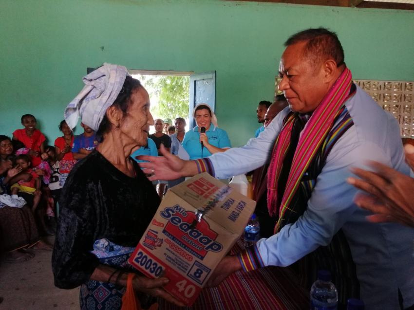 Famílias de Timor recebem kits solidários